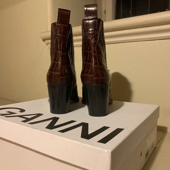 GANNI Western Ankle Boot - Picture 4 of 6